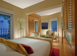 Minibar, in-room safe, desk, blackout curtains