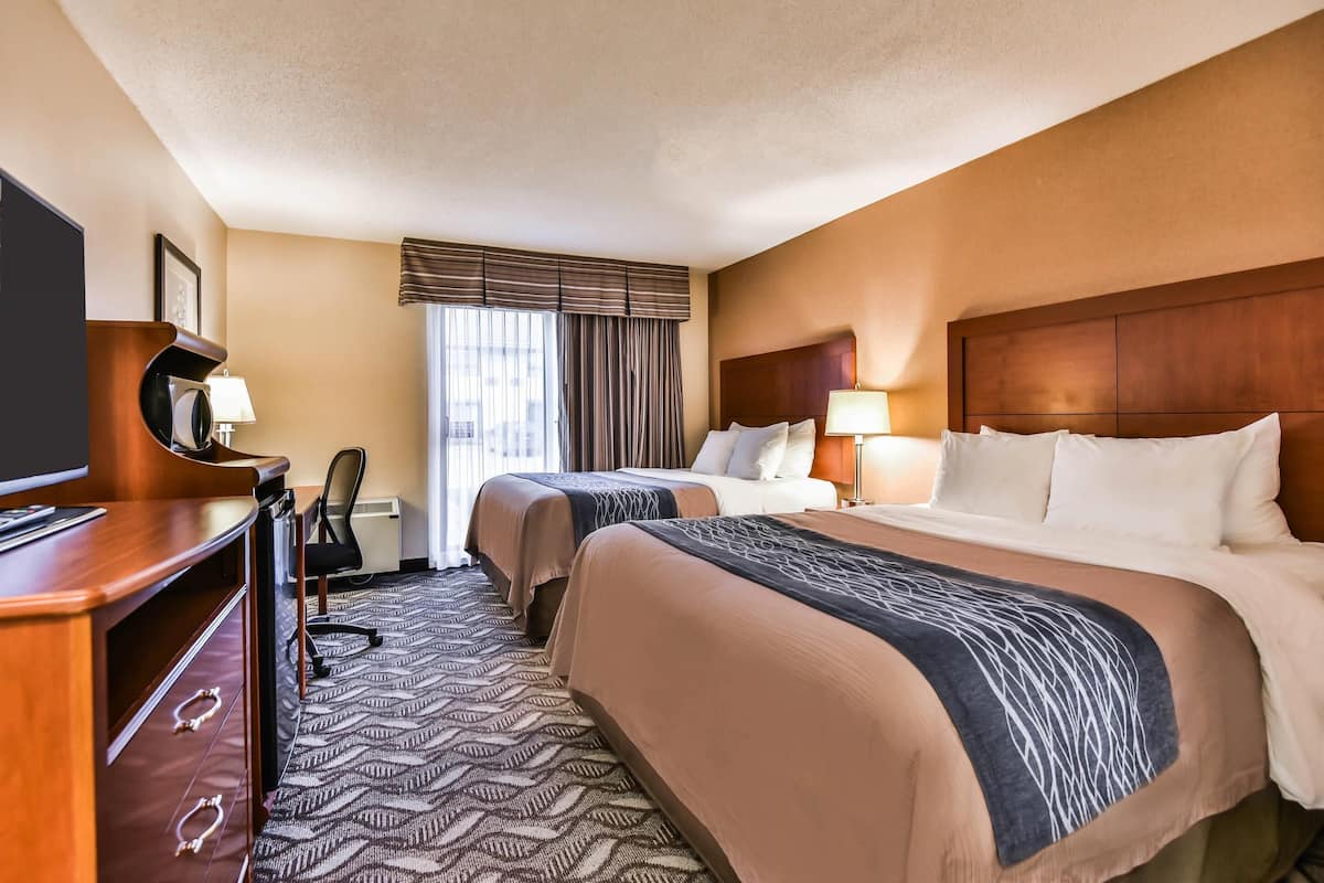 Premium bedding, pillow-top beds, individually furnished, desk