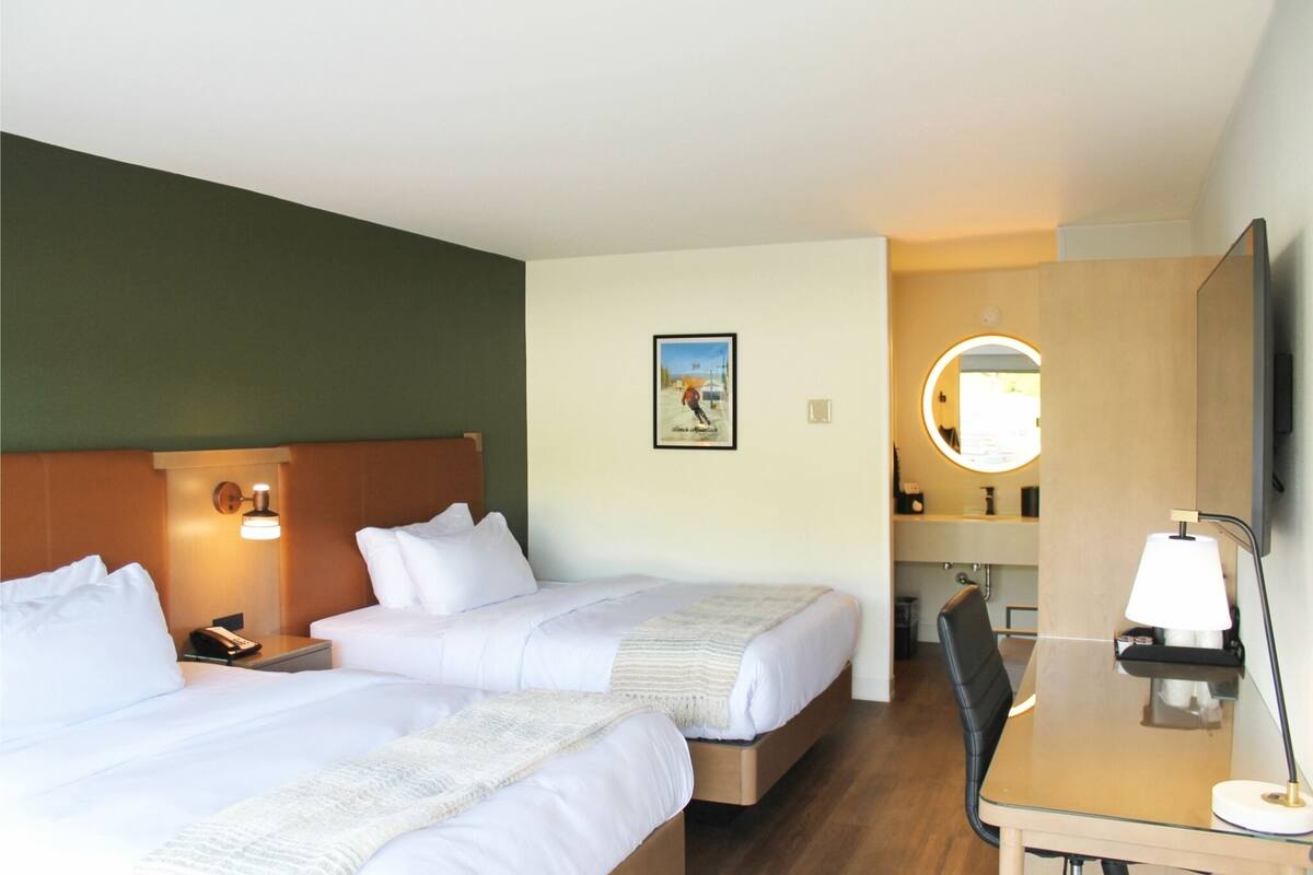 Pillowtop beds, in-room safe, laptop workspace, iron/ironing board