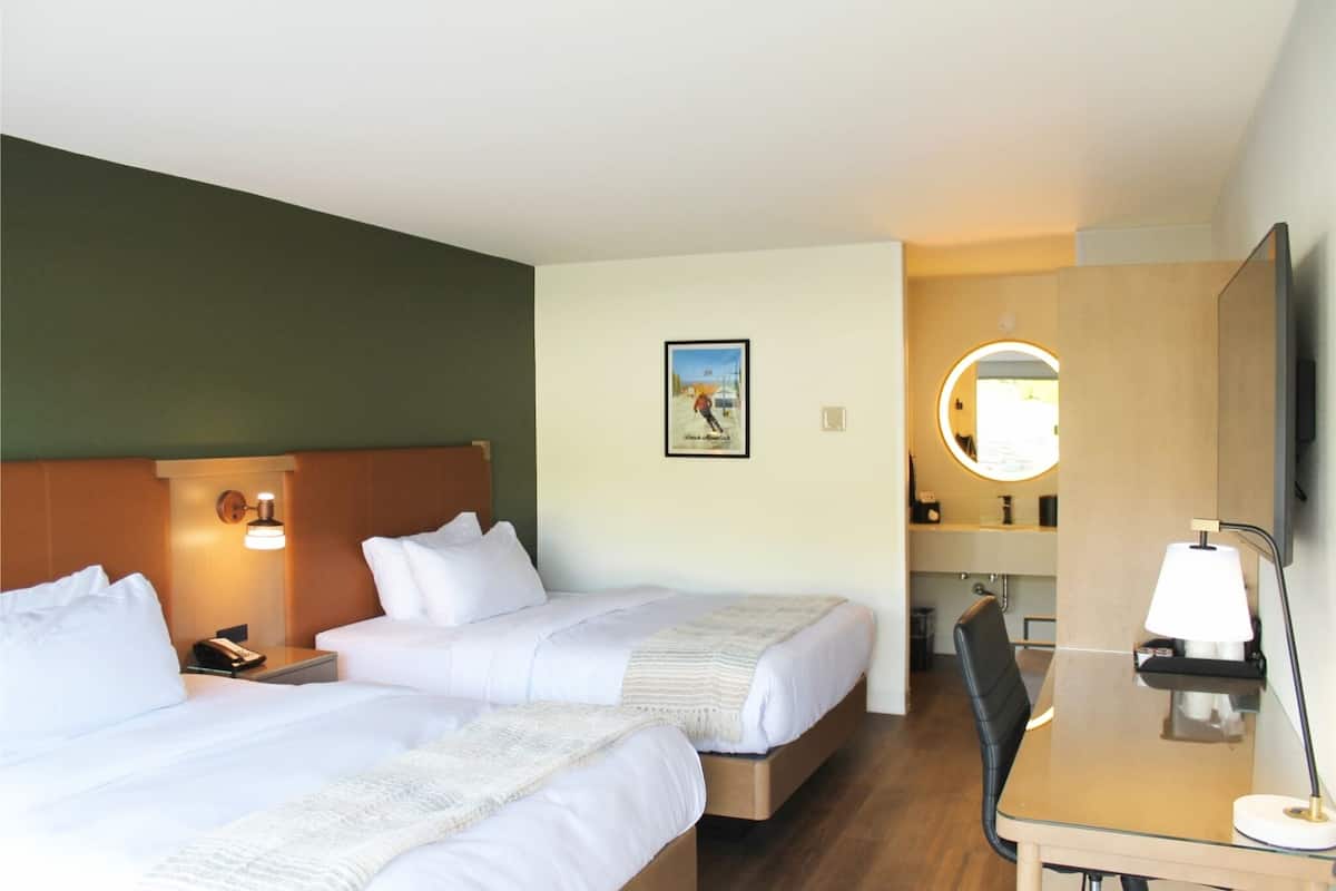 Pillowtop beds, in-room safe, laptop workspace, iron/ironing board