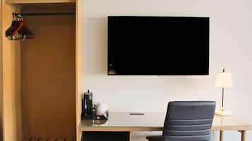 Pillow-top beds, in-room safe, laptop workspace, iron/ironing board