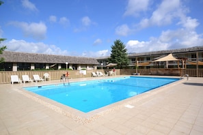 Seasonal outdoor pool