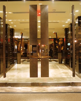 Hotel entrance at Empire Hotel