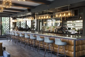 Rooftop bar, pool views, open daily