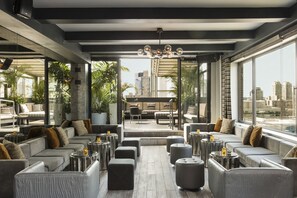 Poolside bar