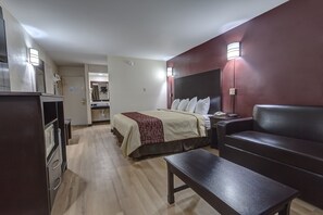 Superior Room, 1 King Bed, Non Smoking | Blackout curtains, iron/ironing board, free WiFi, bed sheets