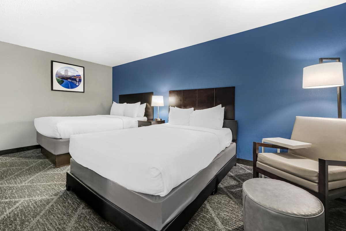 Standard Room, 2 Queen Beds, Accessible, Refrigerator & Microwave