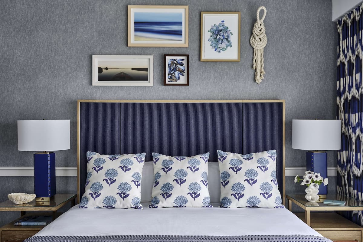 Frette Italian sheets, premium bedding, down duvets, minibar