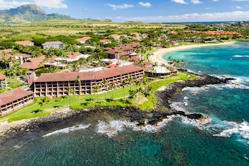 Hotel Exterior at Sheraton Kauai Resort