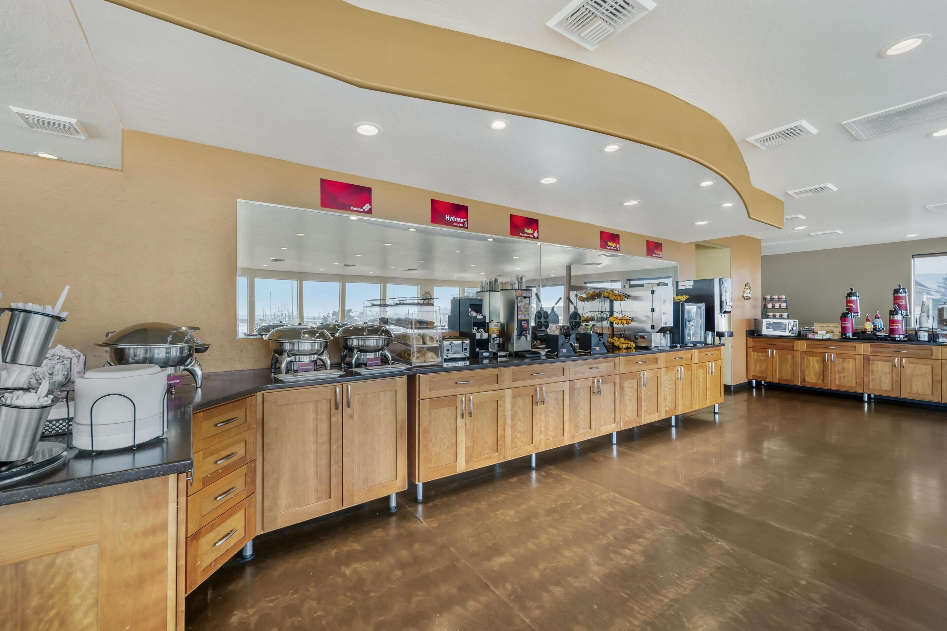 Frokostbuffé er inkludert hver dag