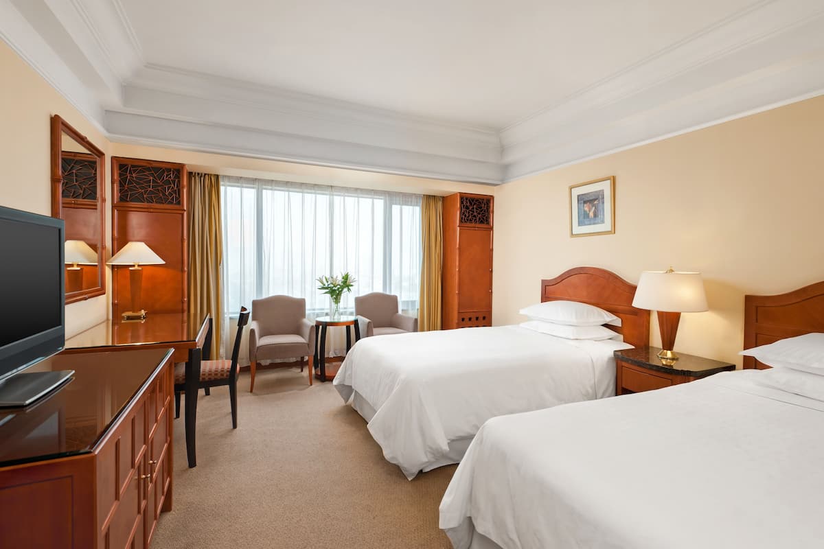 1 habitación, ropa de cama de alta calidad, cubrecamas y minibar