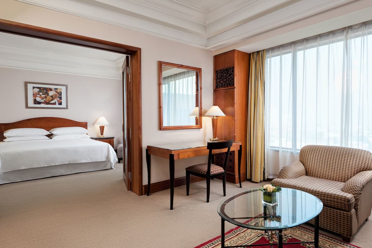 1 habitación, ropa de cama de alta calidad, cubrecamas y minibar