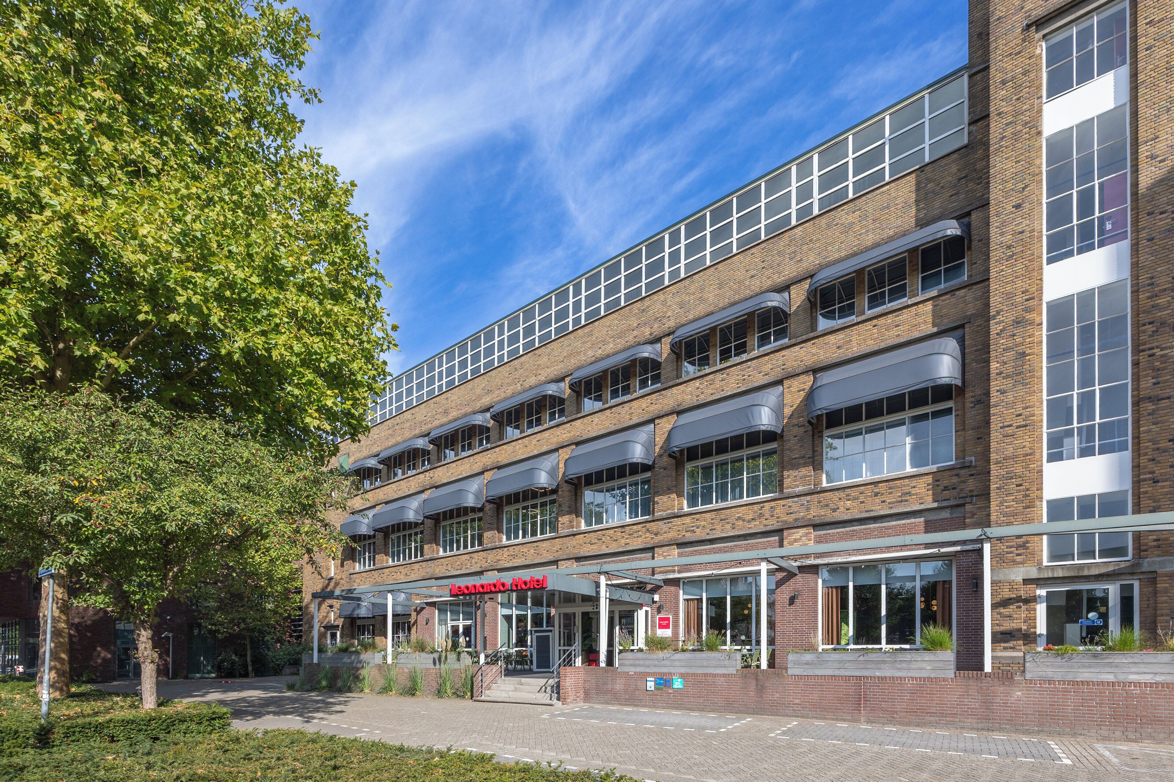 Voorkant van accommodatie