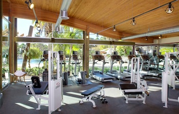 Fitness center at Paradise Point Resort & Spa