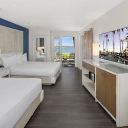 Room, 2 Queen Beds, Lanai (Bayside) | 1 bedroom, hypo-allergenic bedding, in-room safe, individually furnished