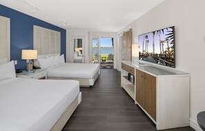 Room, 2 Queen Beds, Lanai (Bayside) | Hypo-allergenic bedding, in-room safe, individually furnished