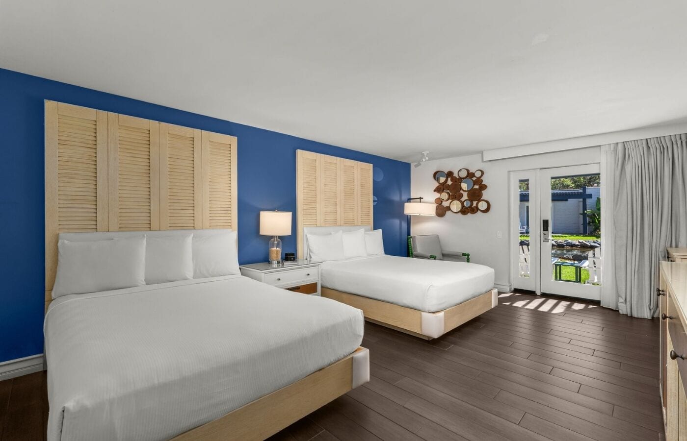 Premium Room, 2 Queen Beds, Lanai (Garden) | Hypo-allergenic bedding, in-room safe, individually furnished