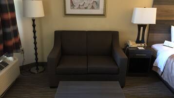 Standard Room, 1 King Bed, Non Smoking | Desk, iron/ironing board, free cots/infant beds, rollaway beds
