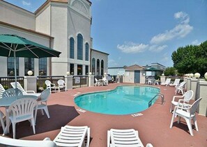 Seasonal outdoor pool