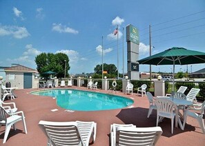 Seasonal outdoor pool