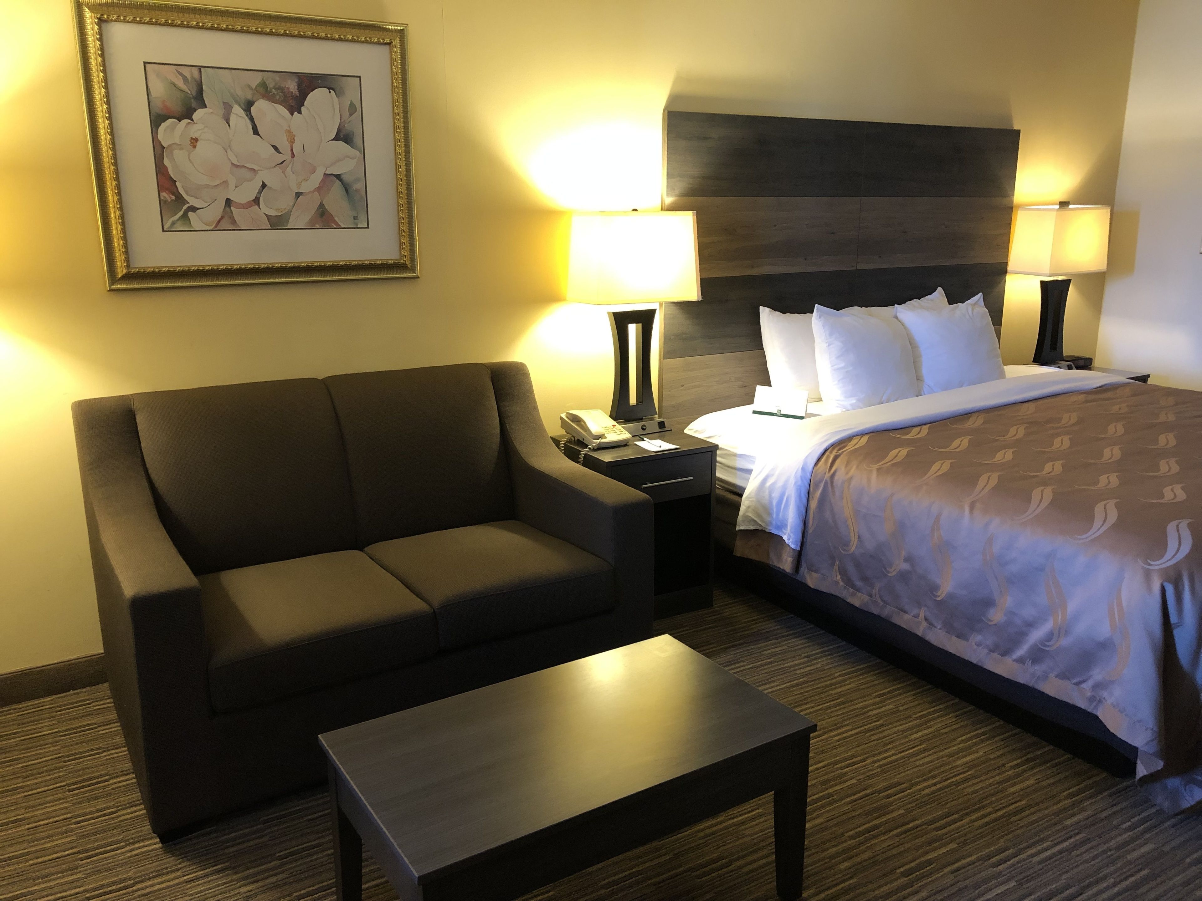 Standard Room, 1 King Bed, Non Smoking | Desk, iron/ironing board, free cribs/infant beds, rollaway beds