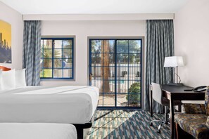 Room, 2 Queen Beds, Non Smoking, Poolside | Pillow-top beds, in-room safe, desk, iron/ironing board - Days Inn & Suites by Wyndham Mesa Near Phoenix (Mesa)