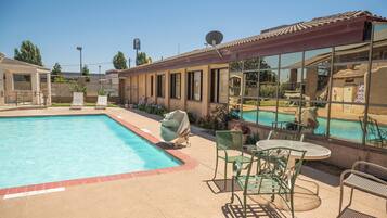 Seasonal outdoor pool