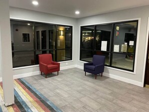 Lobby sitting area