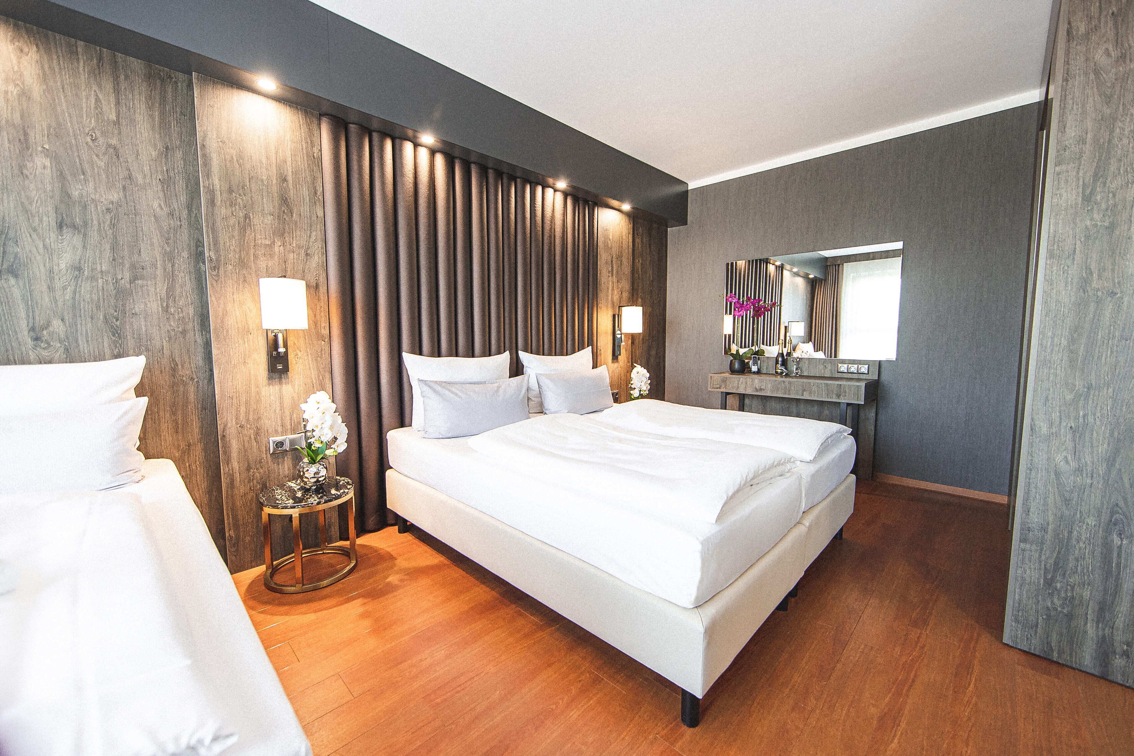Minibar, in-room safe, desk, blackout drapes