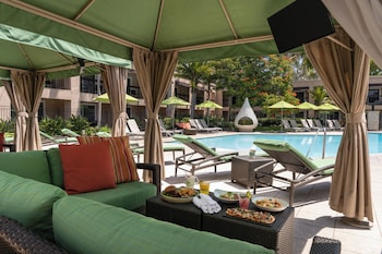 3 outdoor pools, cabanas (surcharge), pool umbrellas at Hyatt Regency Newport Beach