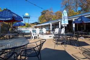 Seasonal outdoor pool