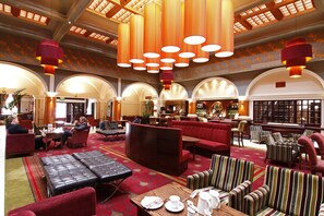 Lounge i lobbyen