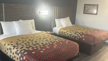 Premium bedding, pillowtop beds, iron/ironing board, free WiFi