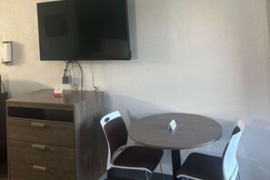 Premium bedding, pillow-top beds, iron/ironing board, free WiFi