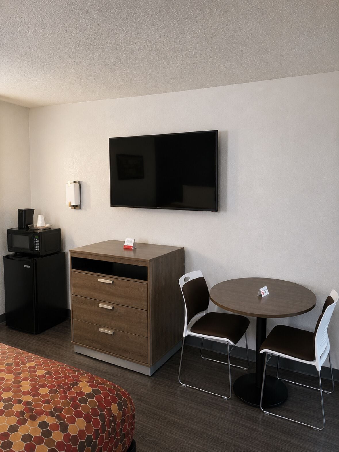 Premium bedding, pillow-top beds, iron/ironing board, free WiFi