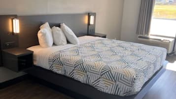 Ropa de cama de alta calidad, escritorio, wifi gratis y ropa de cama