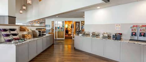 Free daily full breakfast