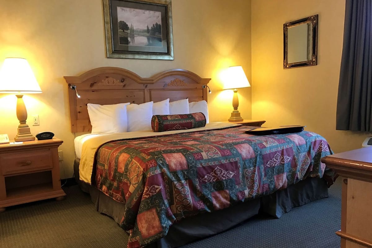 In-room safe, blackout curtains, iron/ironing board, cots/infant beds