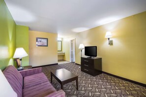Room, Multiple Beds, Non Smoking | Desk, laptop workspace, blackout drapes, iron/ironing board
