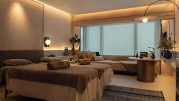 Body treatments, hot stone massages, deep-tissue massages