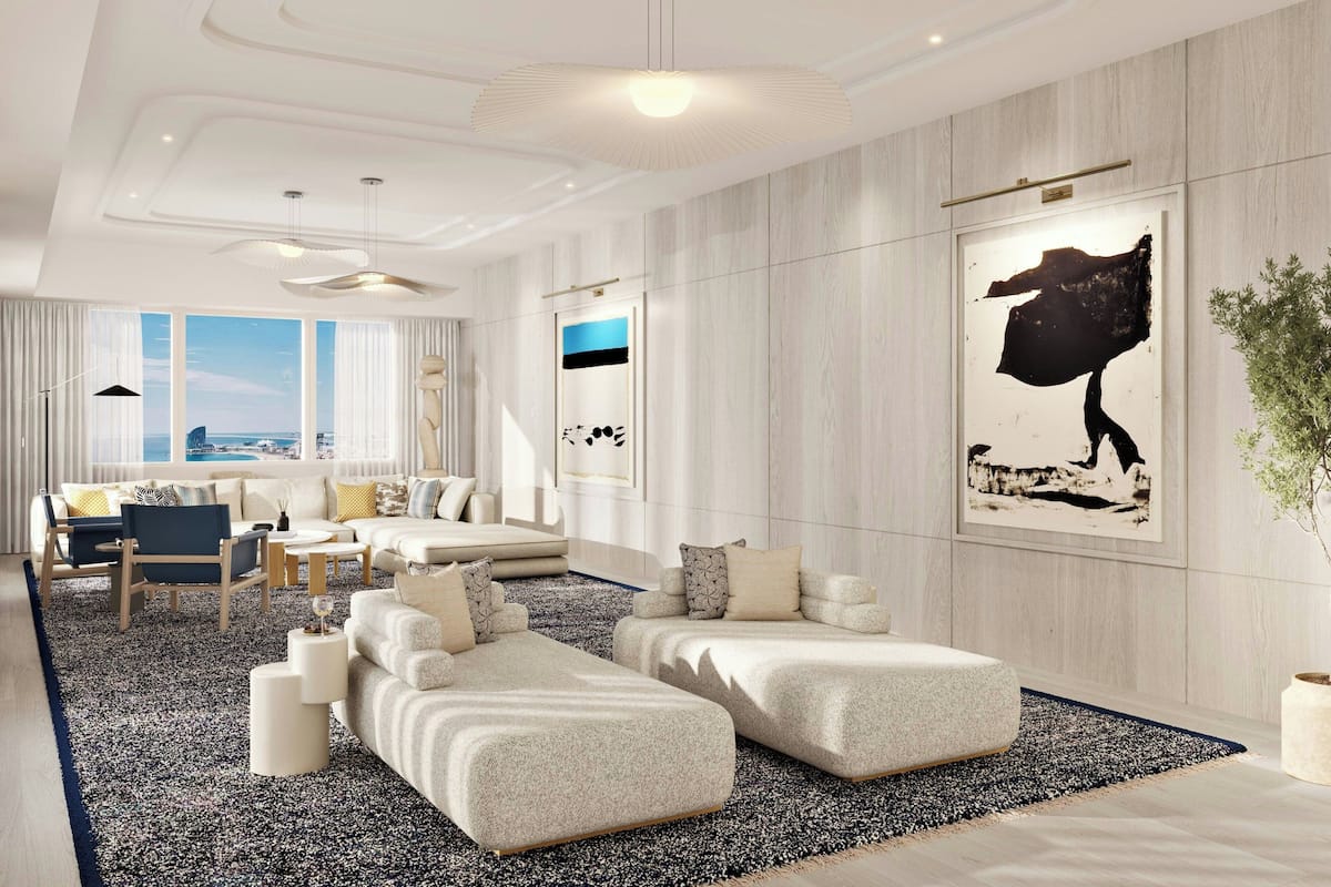Club suite, 1 slaapkamer (Arts) | Woonkamer | Lcd-televisie en betaalfilms