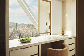 Quarto, 2 camas de casal, vista para a cidade (Panorama City View) | Roupas de cama premium, frigobar, cofres nos quartos