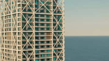 Uitzicht vanuit accommodatie