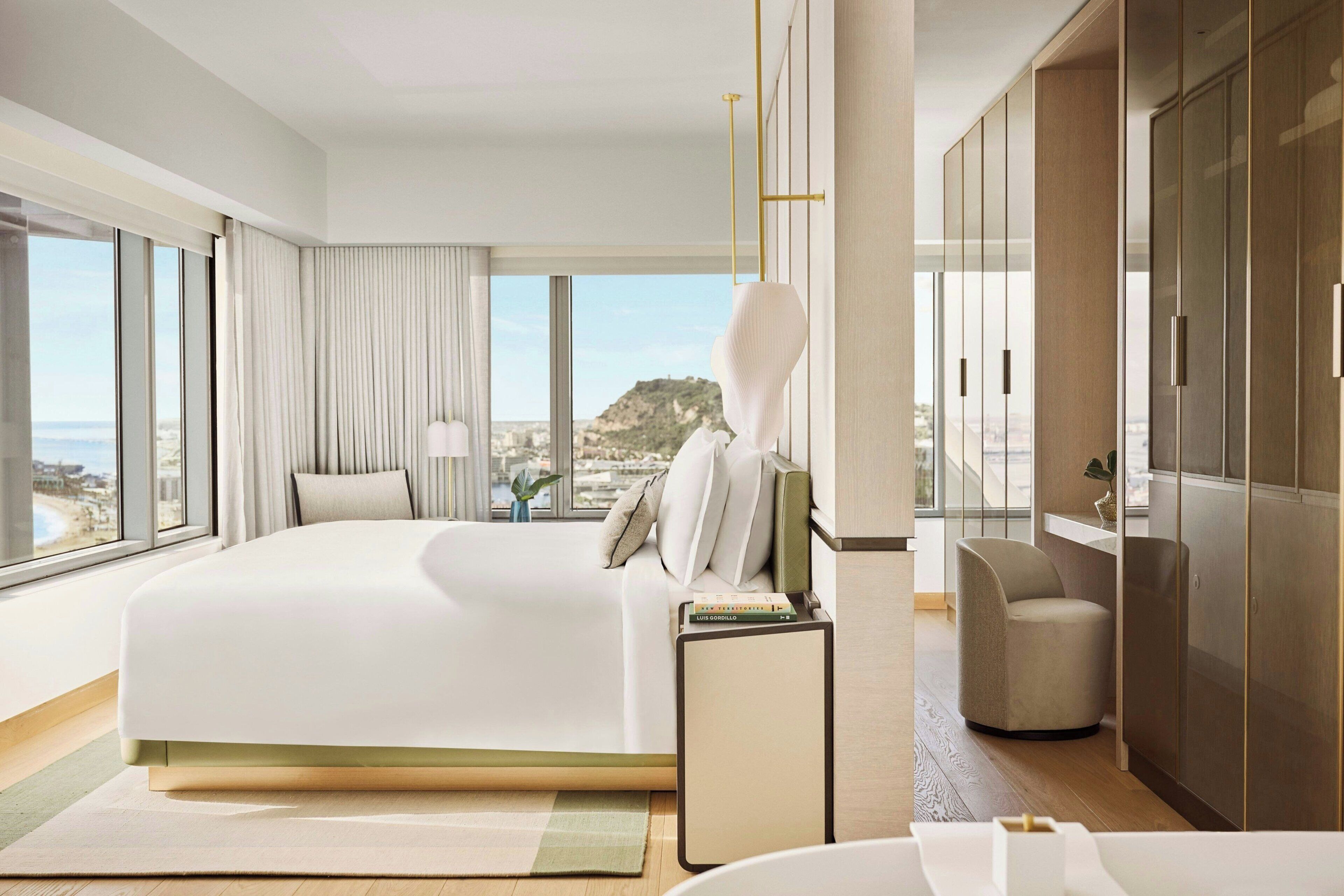 高級寢具、迷你吧、客房內保險箱、獨特裝潢