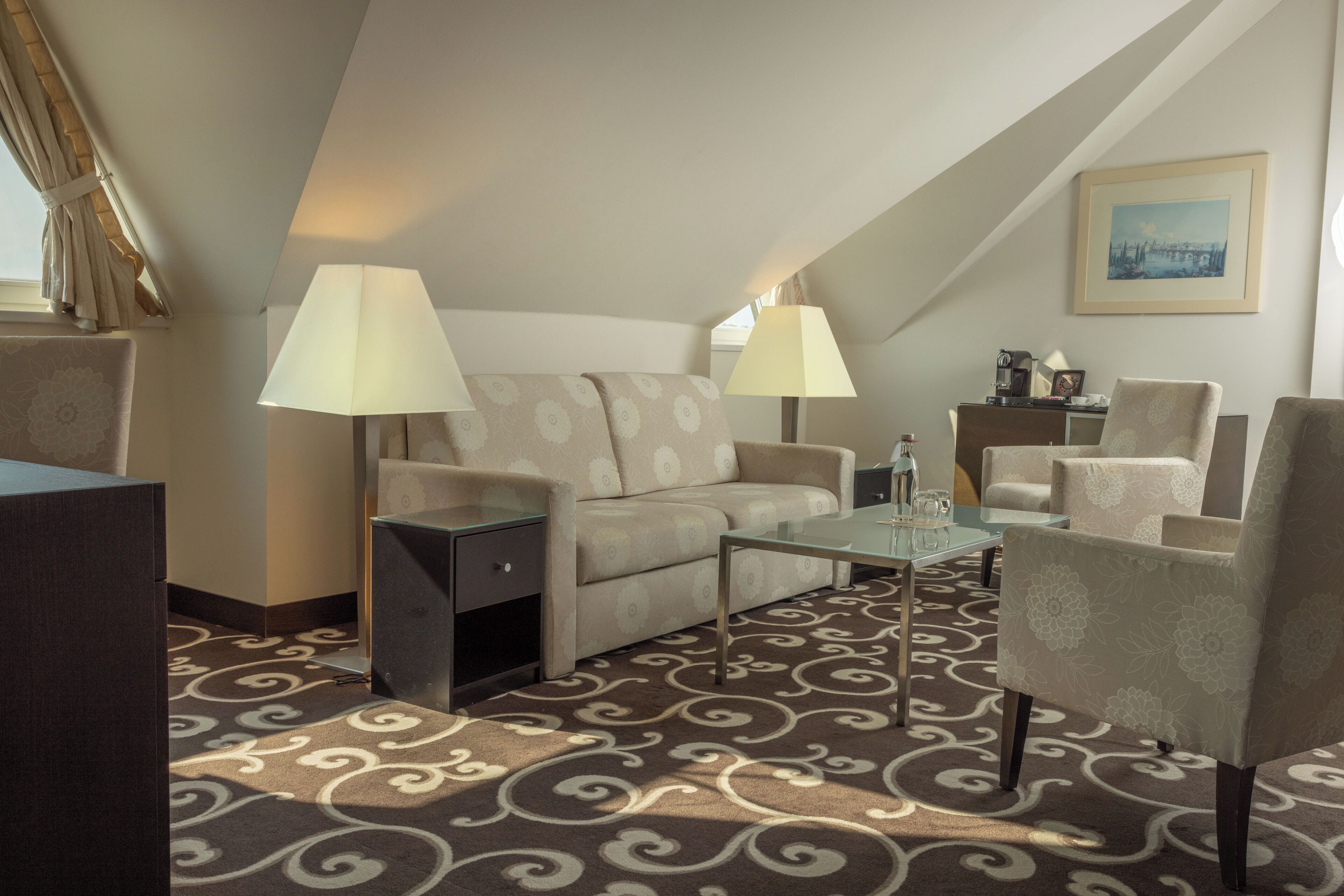 suite steiner | living area | lcd tv