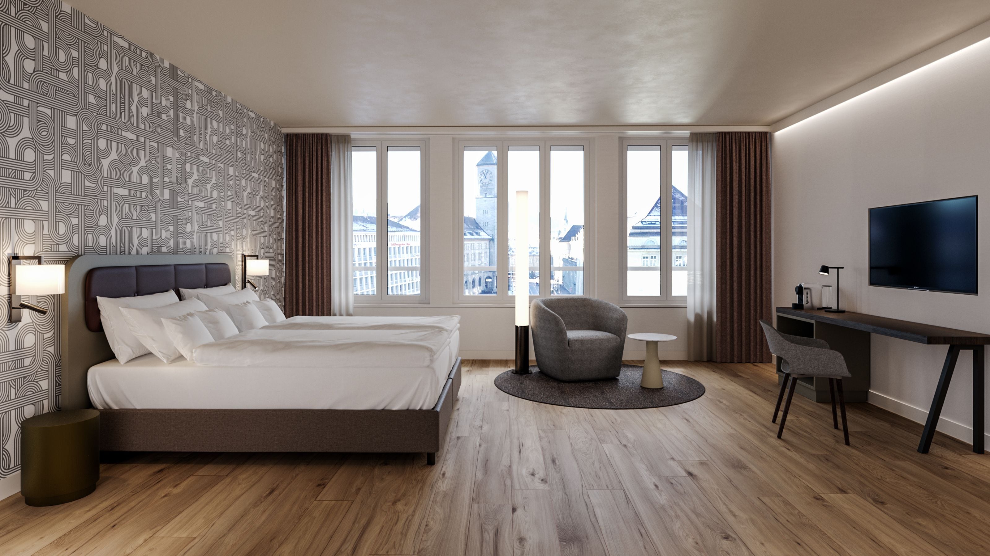 exclusive apartment, 1 bedroom, non smoking, kitchen | premium bedding, down duvets, in-room safe, individually decorated