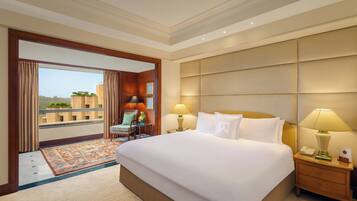 Room, 1 Double Bed, Pool Access, Tower | Egyptian cotton sheets, premium bedding, down duvets, memory-foam beds