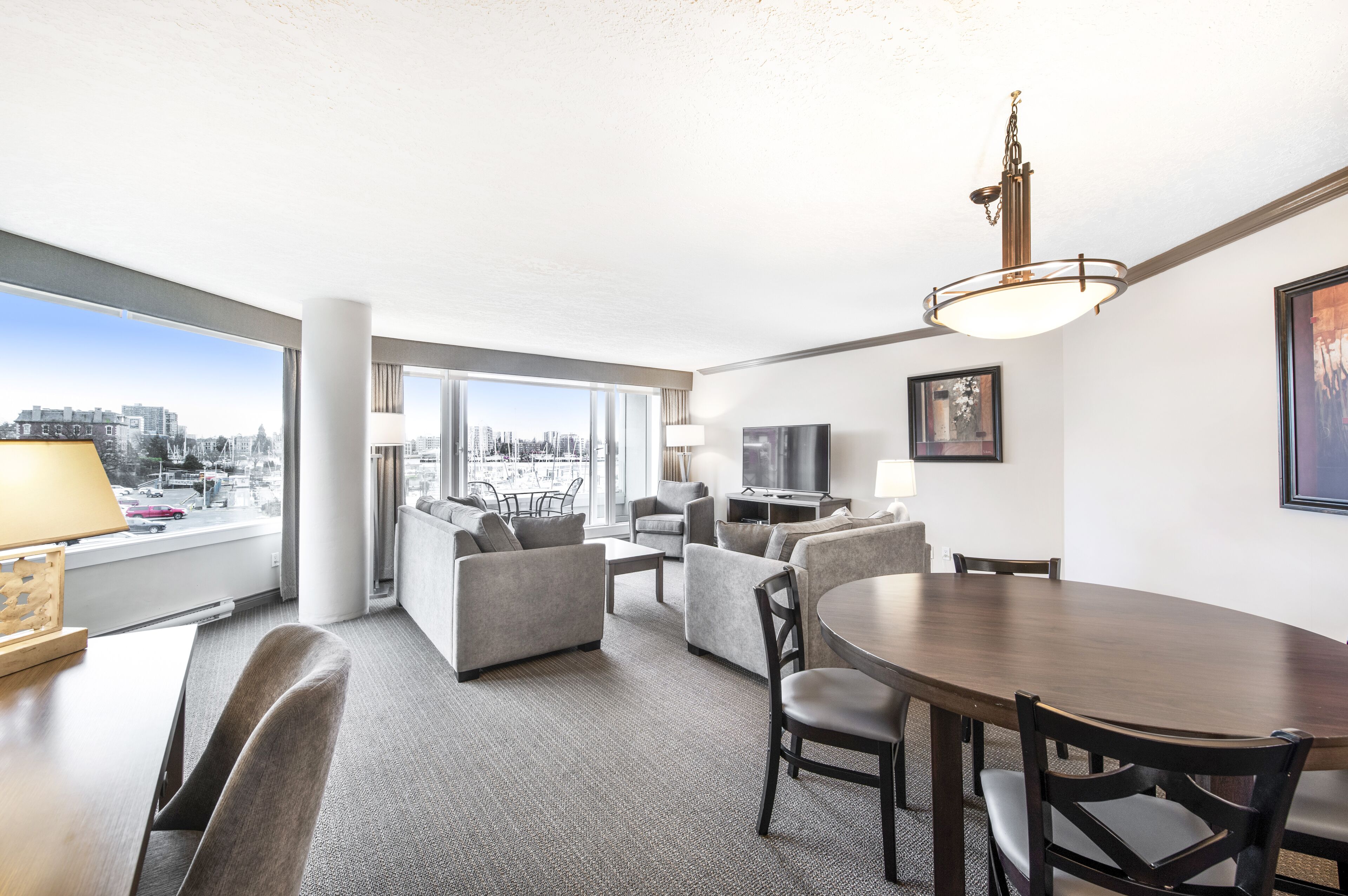 Suite, 1 Bedroom, Marina View | Living area