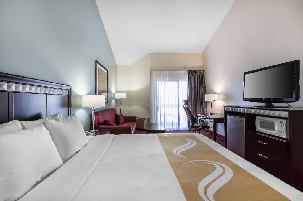 Blackout drapes, iron/ironing board, free cribs/infant beds, free WiFi