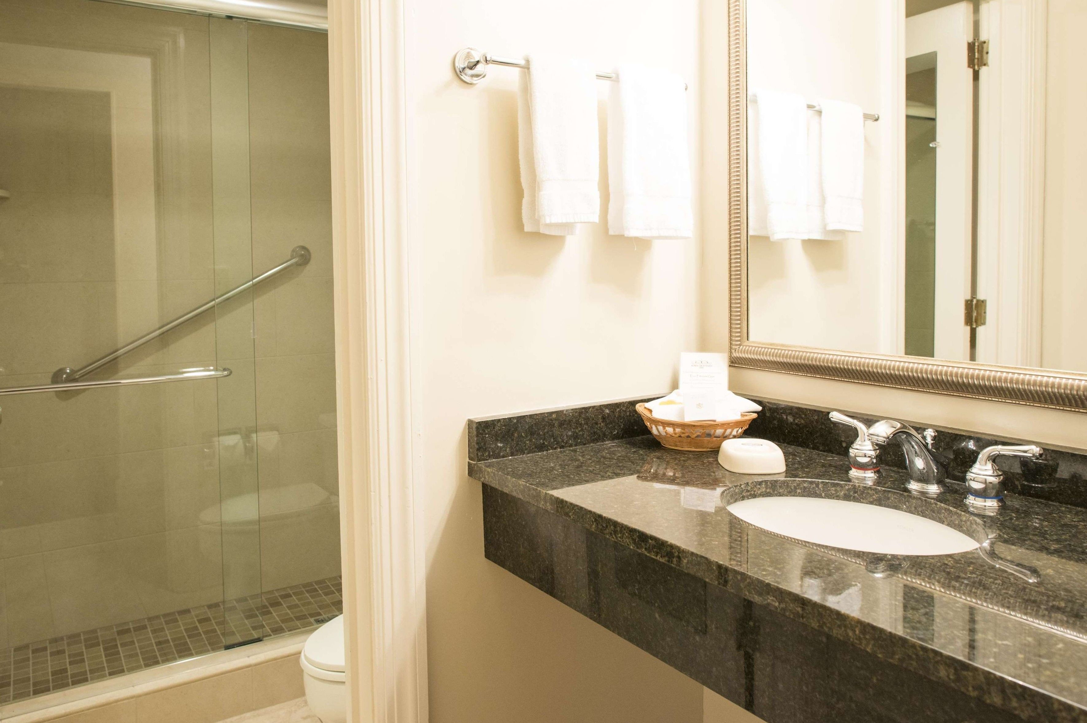 hypo-allergenic bedding, in-room safe, individually decorated